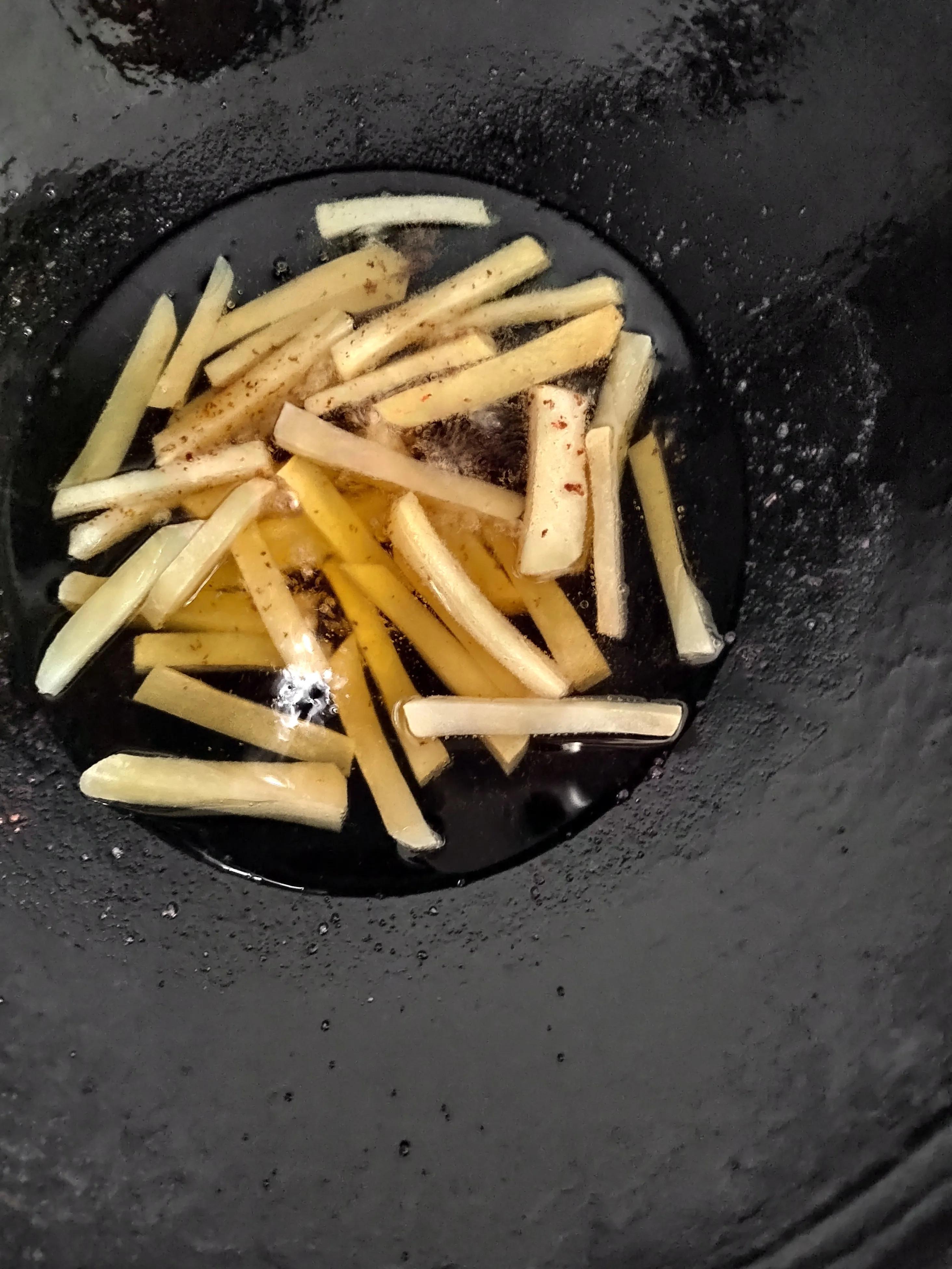 炸薯条的做法笔记,炸薯条日记