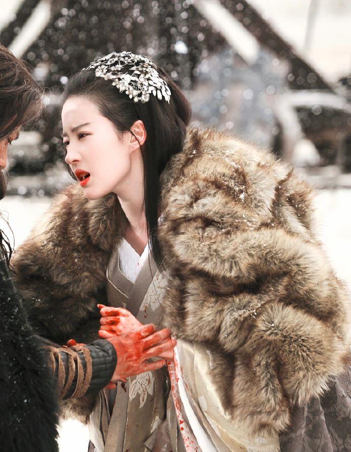 刘亦菲的虞姬很美,刘亦菲虞姬惊艳亮相