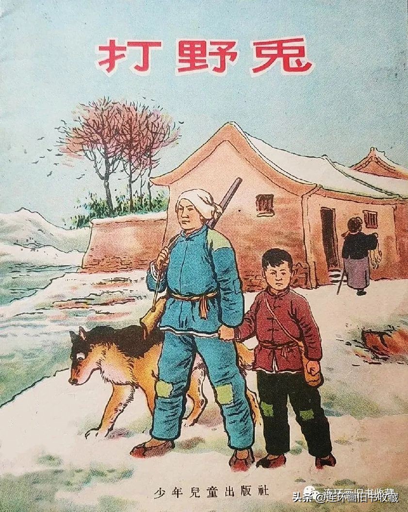 白兔和黑兔四格连环画,关于兔年的多格连环画