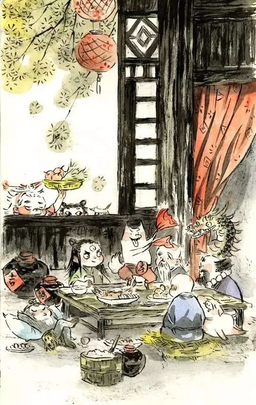 周星驰创意插画,周星驰经典作品插画