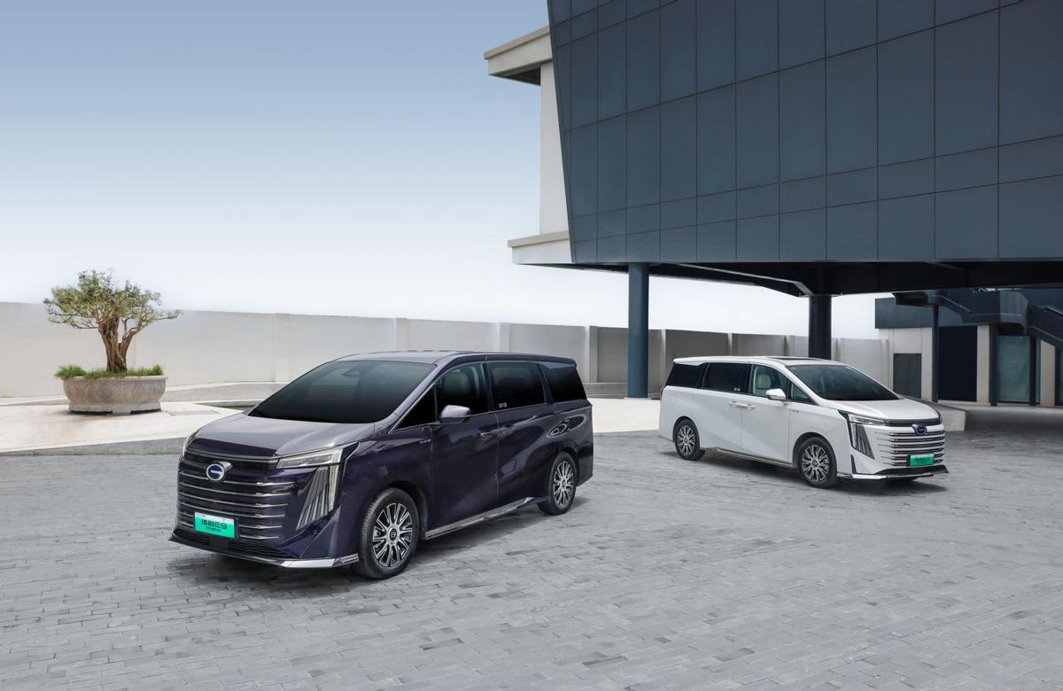 传祺智电新能源e9上市发布会,传祺全新旗舰mpve9车重