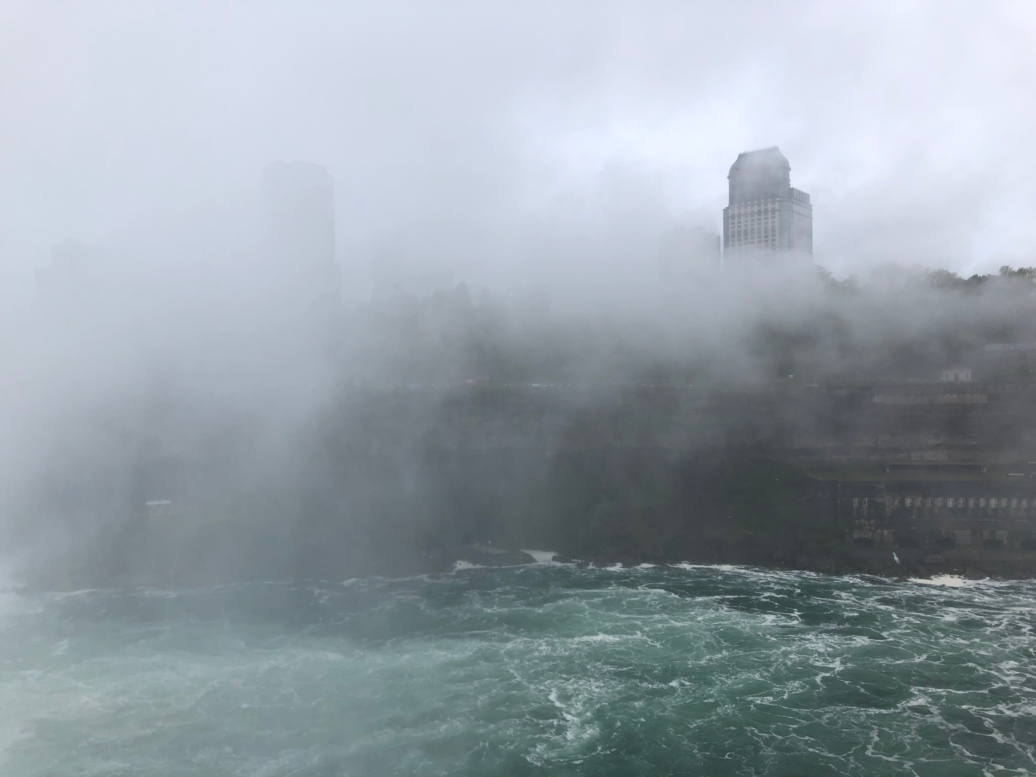 美加边境的尼亚加拉大瀑布,尼亚加拉瀑布加拿大视角