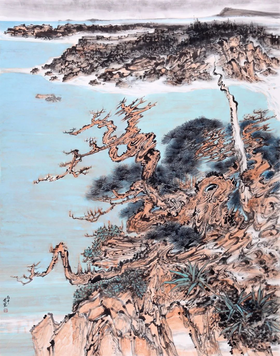 新时代中国画学术邀请展启幕,新时代中国画学术邀请展