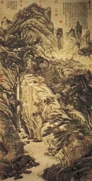 明清高清山水作品欣赏,明代山水名画图片欣赏