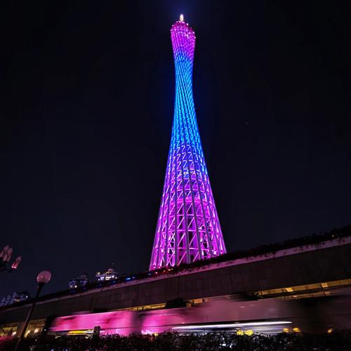广东海丰梅陇河边夜景,中国第一滩广东茂名夜景