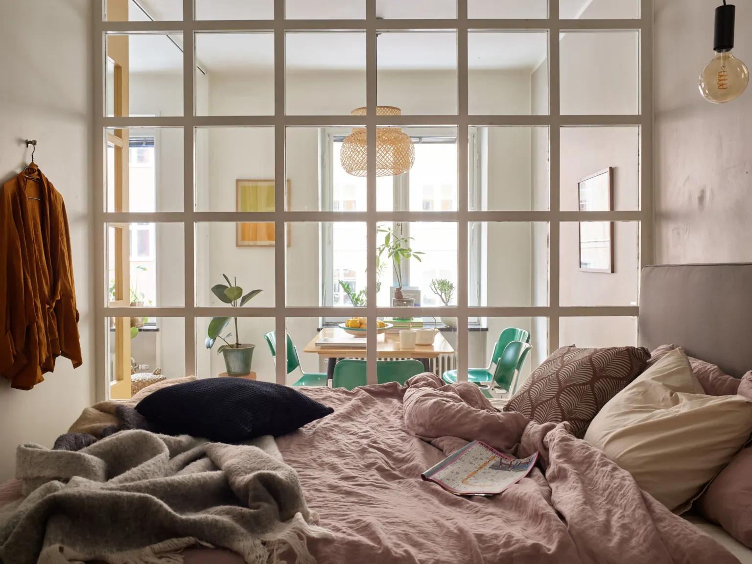 玻璃墙做什么隔断好看,家装玻璃隔断采光墙效果图