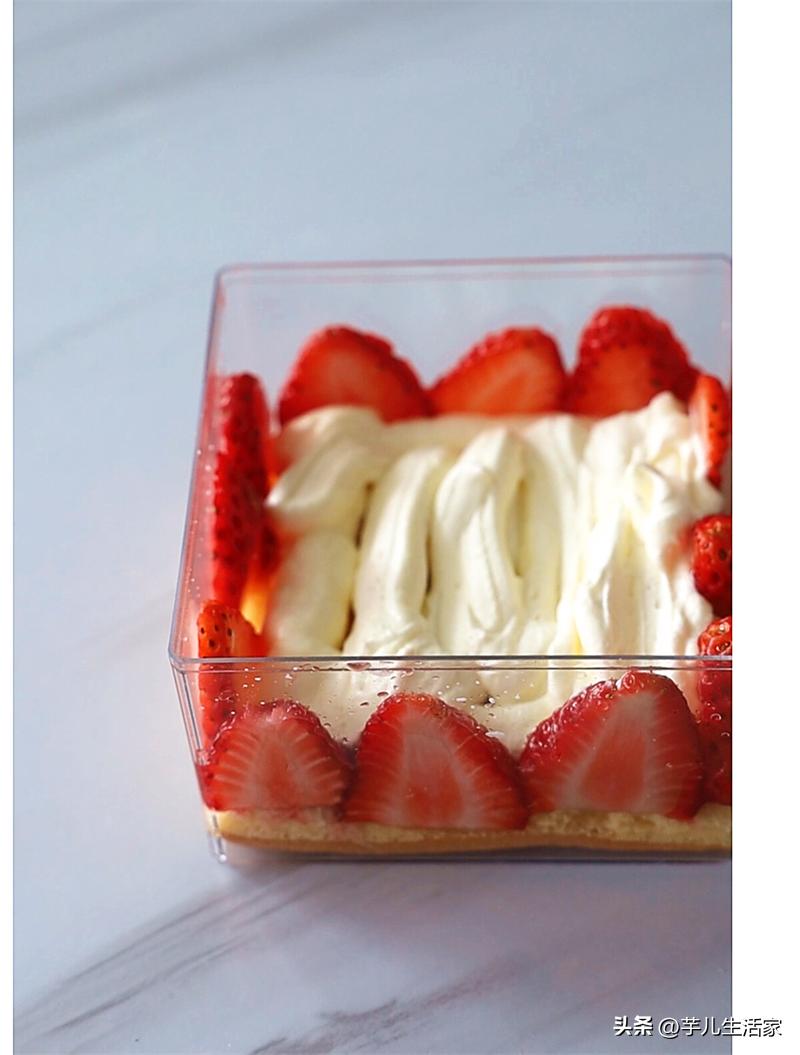 春游必备小甜品蛋糕,夏日野餐必备盒子蛋糕