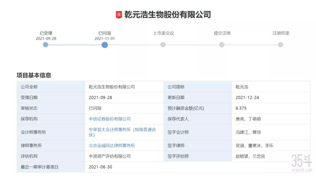 中国农大参股企业乾元浩IPO获受理，拟募资约6.38亿发展兽药业务