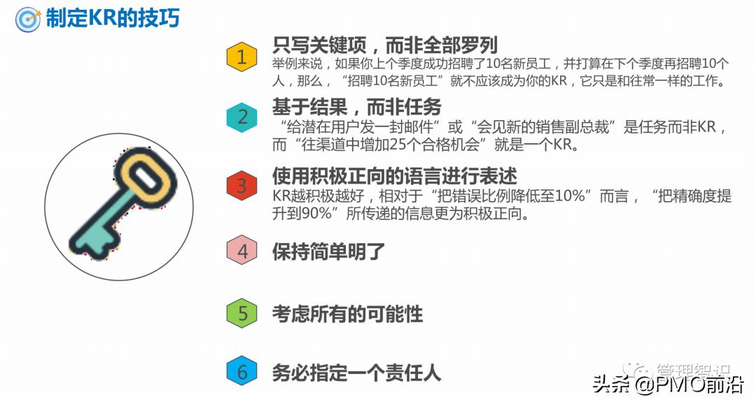 okr工作法图解教程,一张图看懂okr工作方法