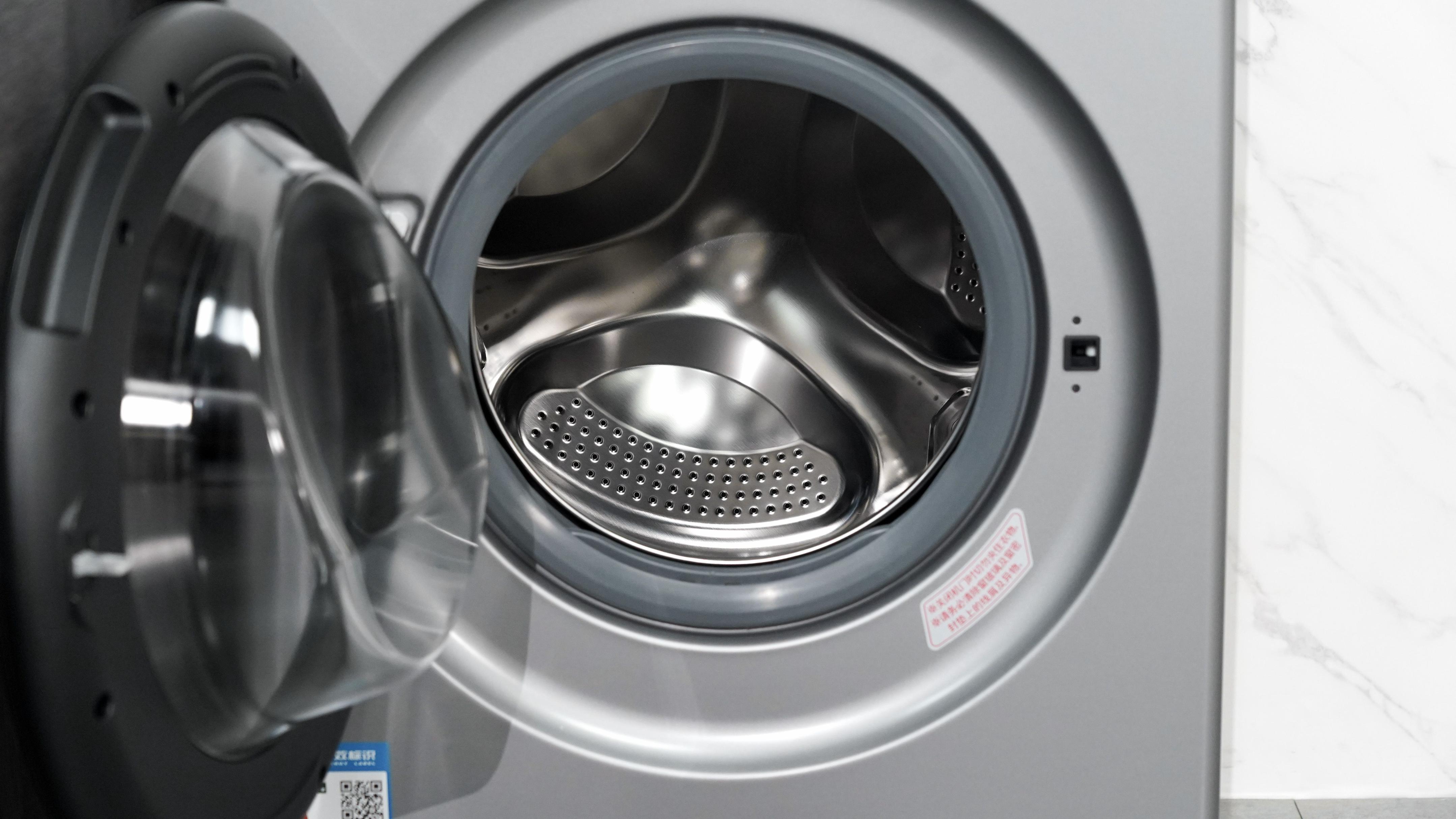 健康洗衣机洗干净衣服,松下全自动滚筒洗衣机xqg100-3n1s