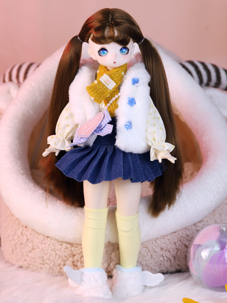 ​敲奶的冬日软妹装，这还拿不下你