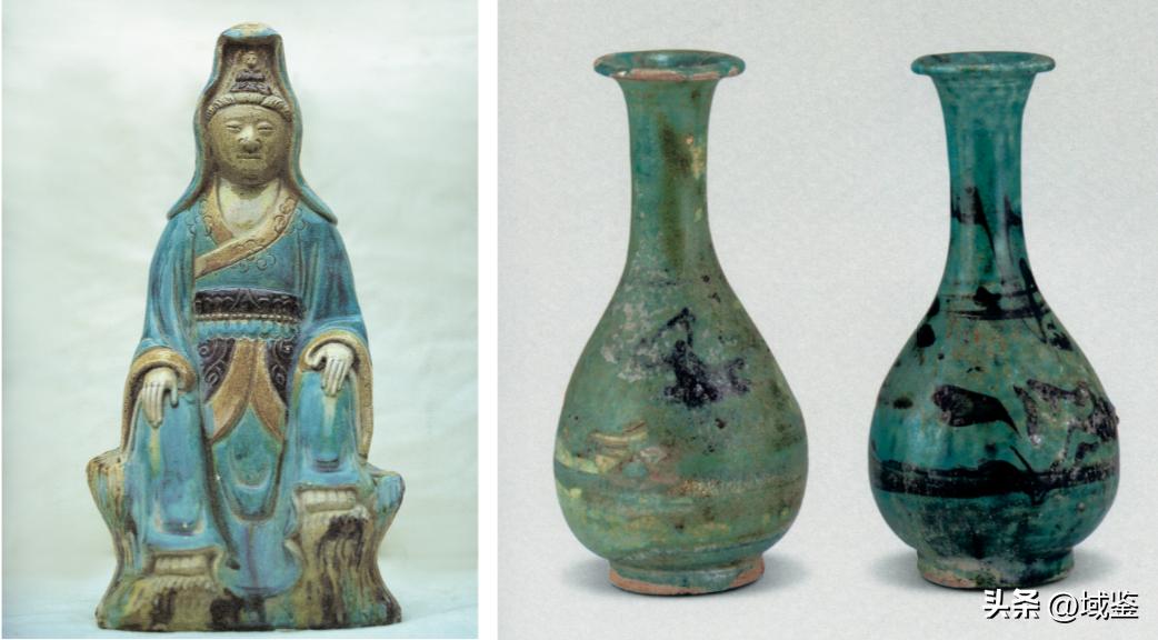 清官窑孔雀蓝釉,明清孔雀蓝釉瓷器图