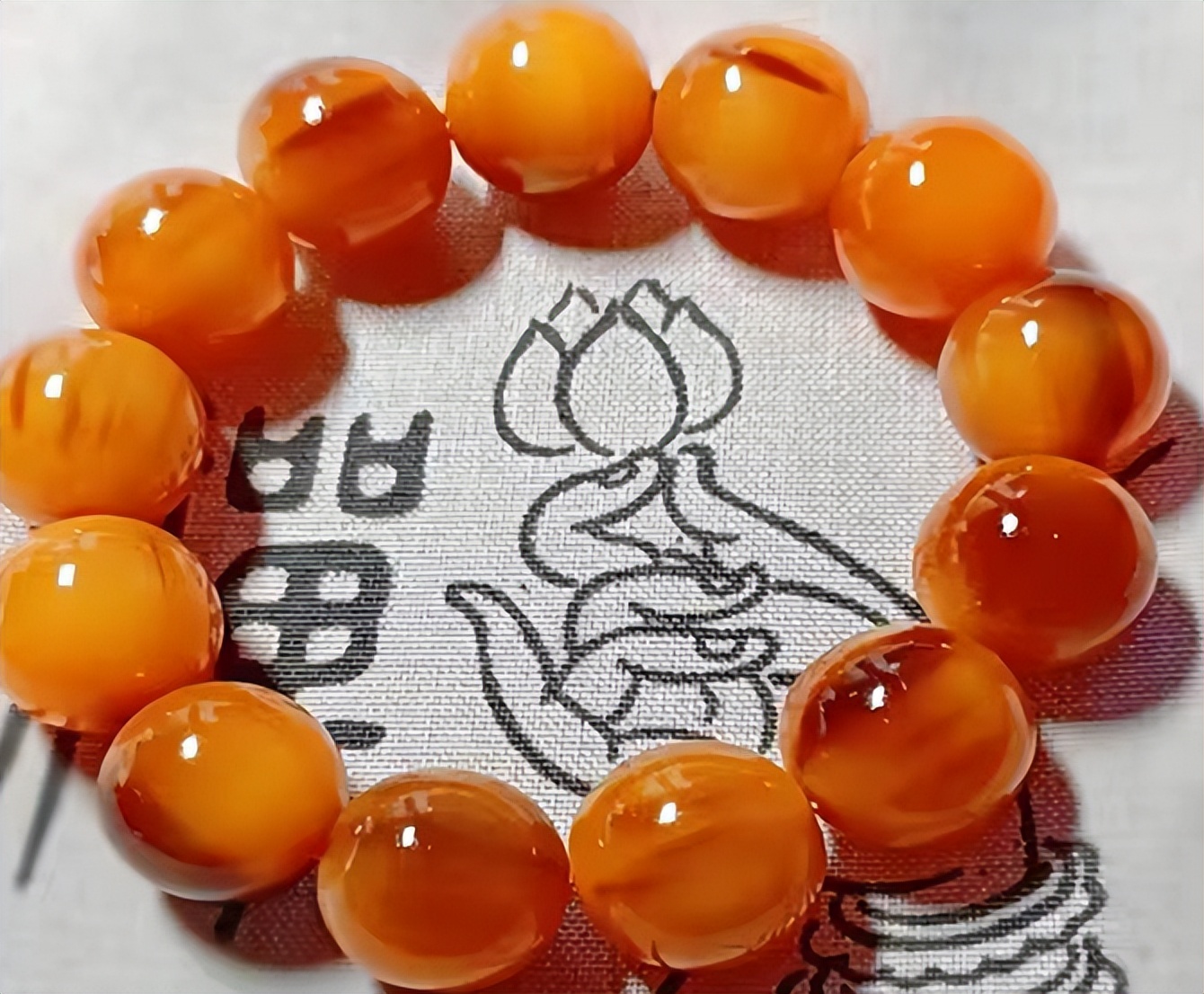 龟甲做的文玩手串,不存在的文玩山龟甲手串