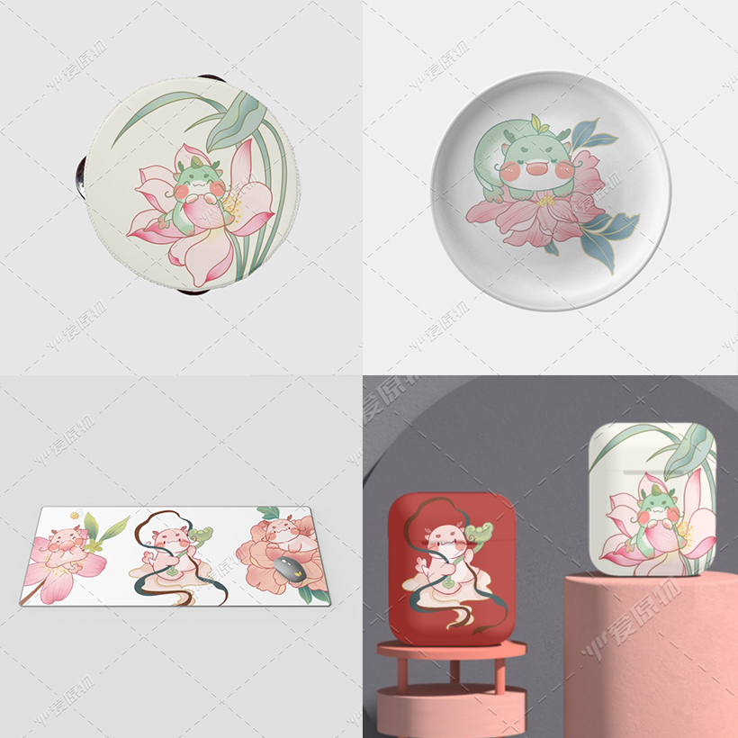 6月插画,可可爱爱的小插画教程