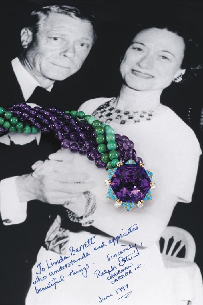 苏富比上拍戴妃紫水晶项链坠，竟然被卡戴珊抢到？她真的赚到了吗？