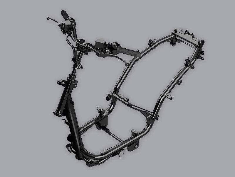 雅马哈bws越野版改装案例,雅马哈bws改海神