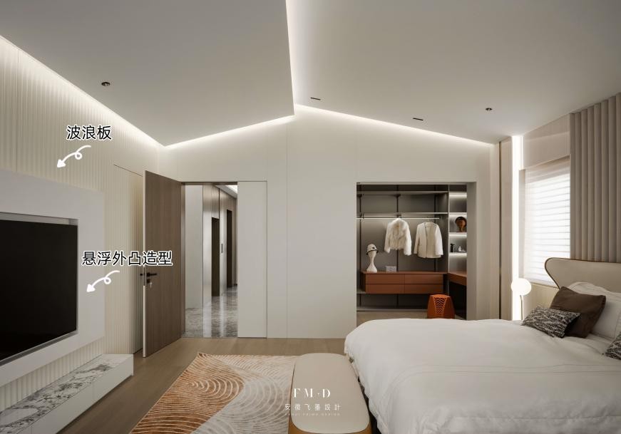 卧室床尾怎么布置好看,卧室床尾空间小怎么布置