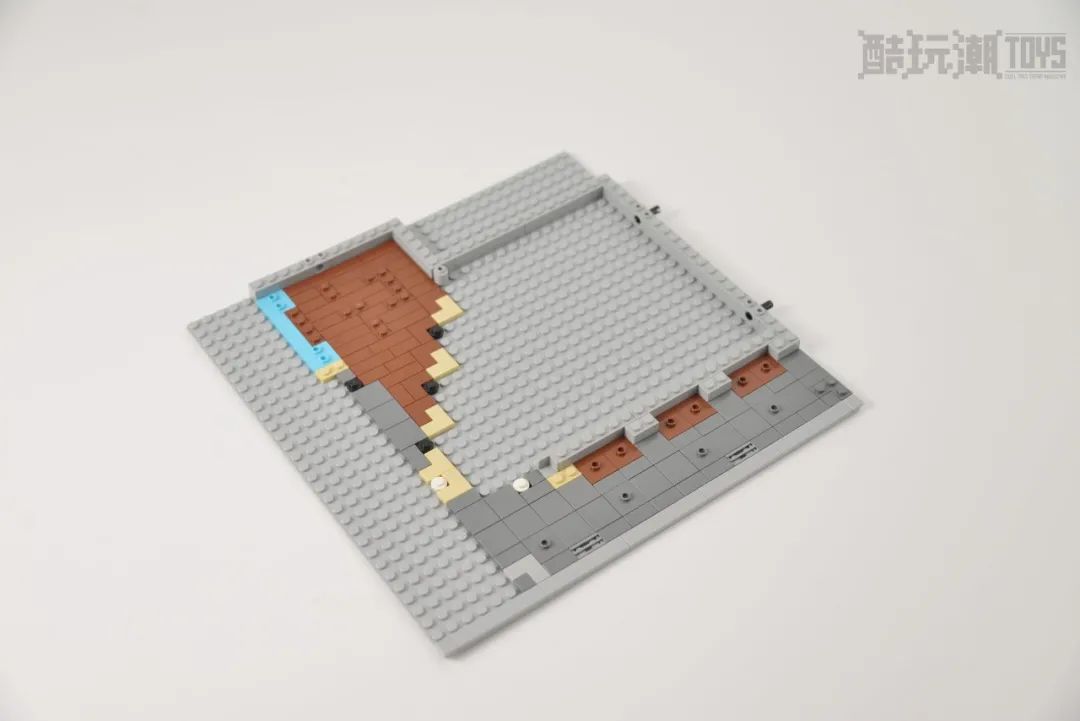 乐高街景巴黎转角内部细节,乐高转角精品酒店开箱视频