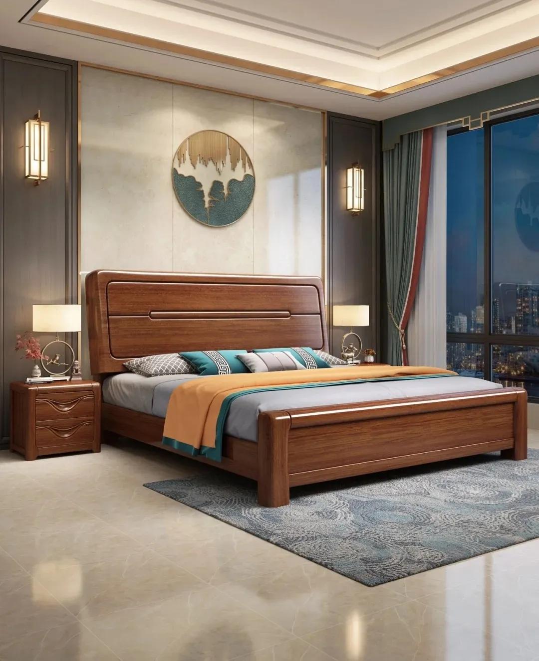 温文素雅新中式,96平方新中式两房极简轻奢风格