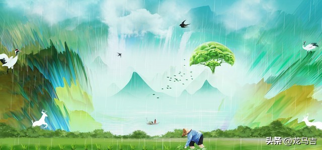 雨水时节，春雨犹添新绿，13首古诗词写意春色乍现之美