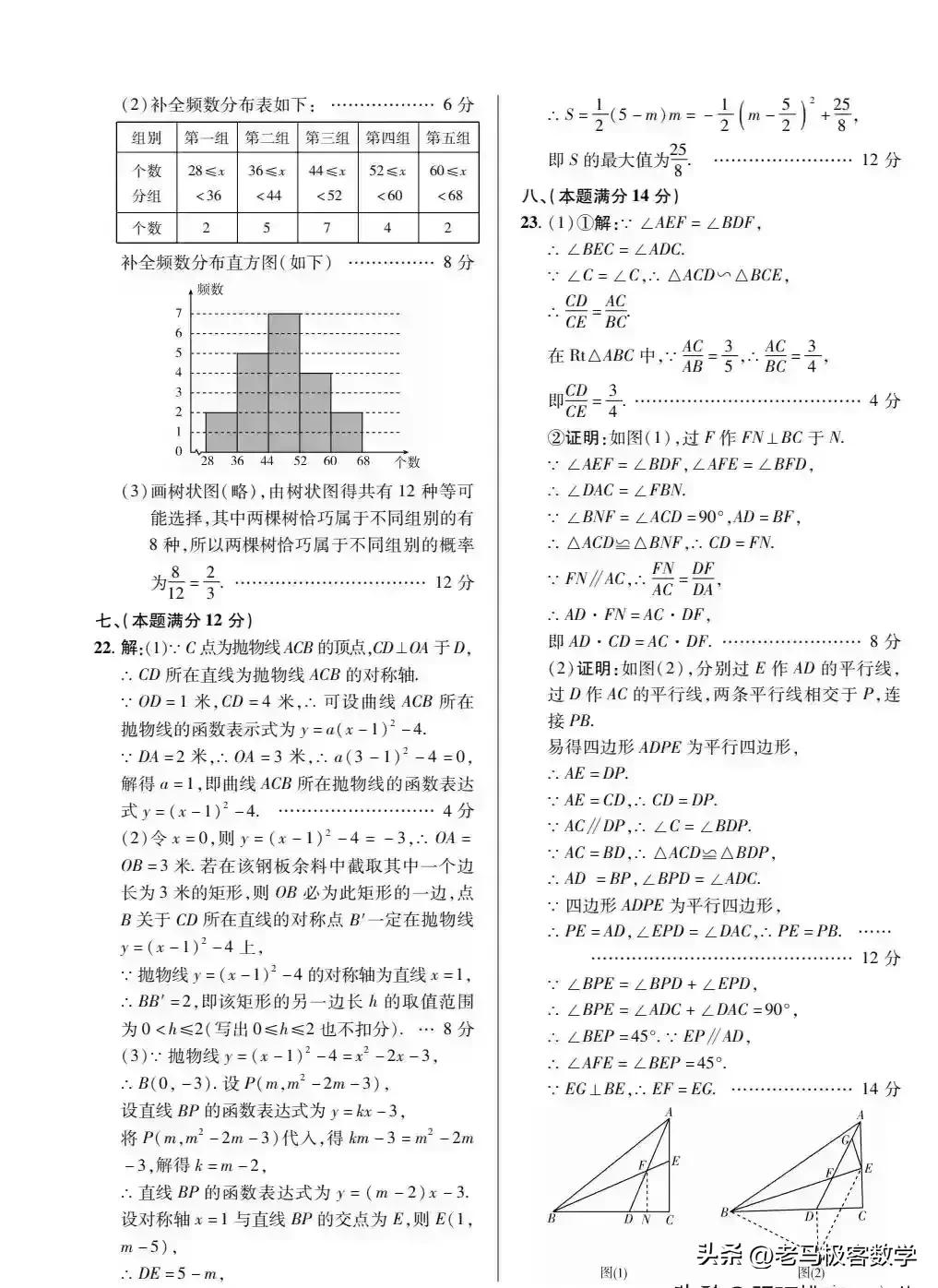 2024年安徽全椒中考数学,安徽全椒县一模考试试卷