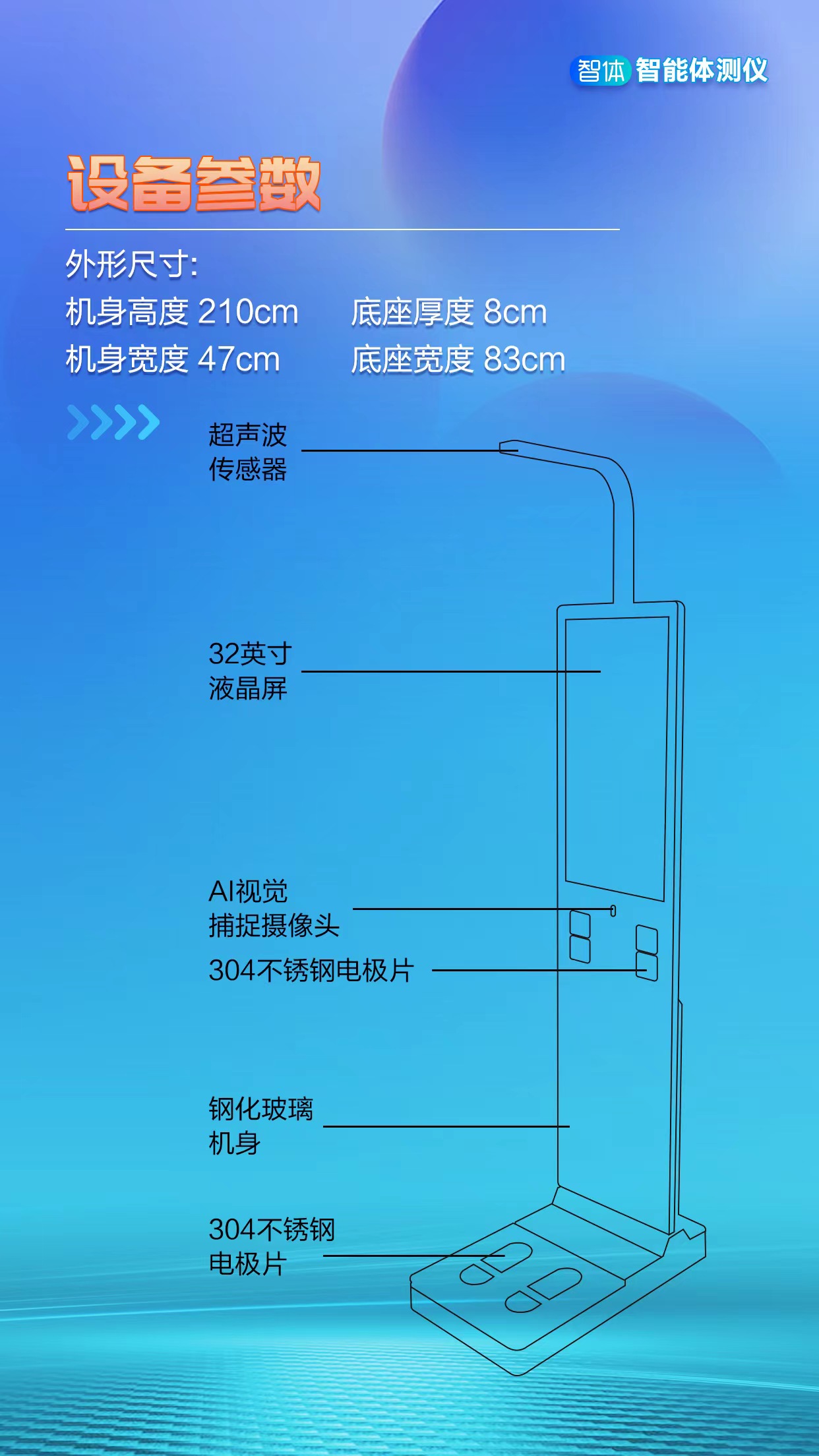 智体儿童体测系统,儿童体测智能设备