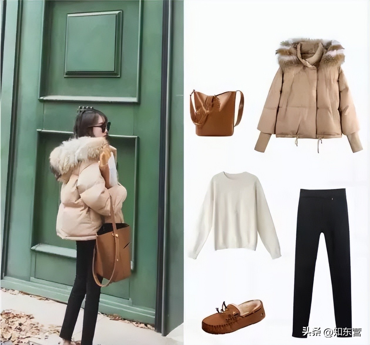 小个子适合穿哪款外套显高显瘦,小个子冬天短呢子外套穿搭高级感