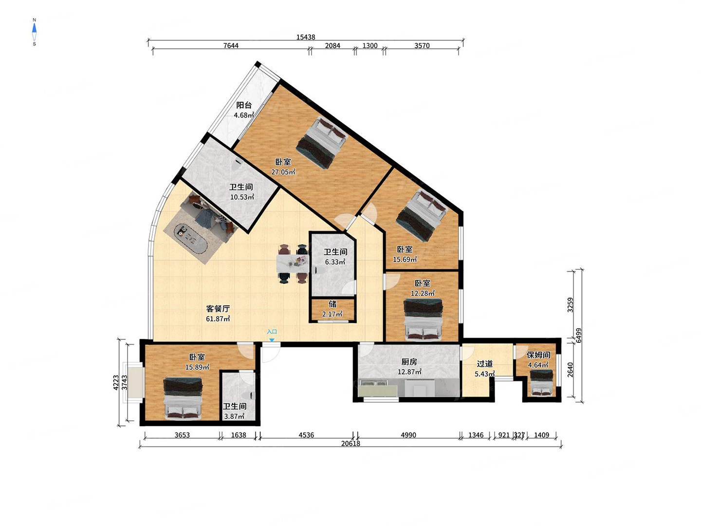 上海世茂滨江花园8号楼视角,上海世茂滨江花园看外滩