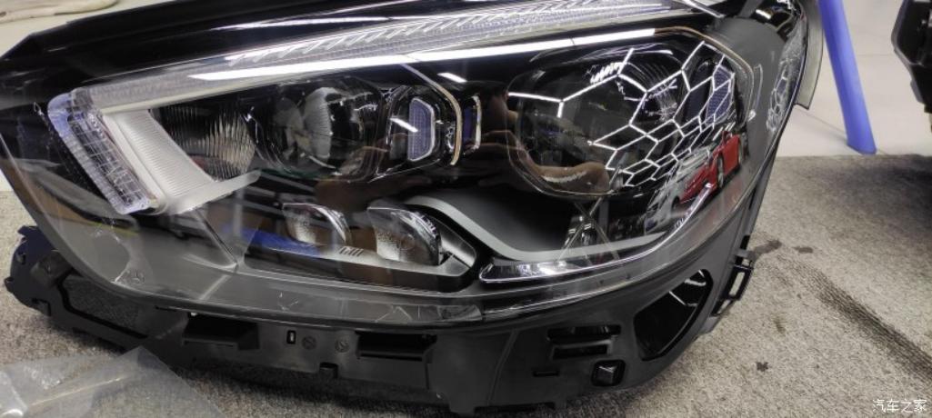 老款奔驰e升级几何大灯,奔驰e升级原车几何多光束大灯
