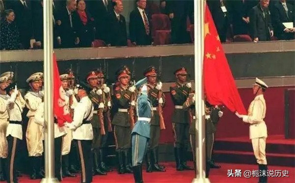 1997年香港回归催泪瞬间,1997年香港回归祖国现场直播视频