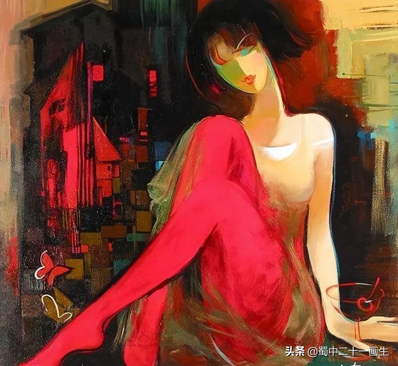 “人体艺术油画”精选:乌克兰18张,美国11张,中国20张,请欣赏