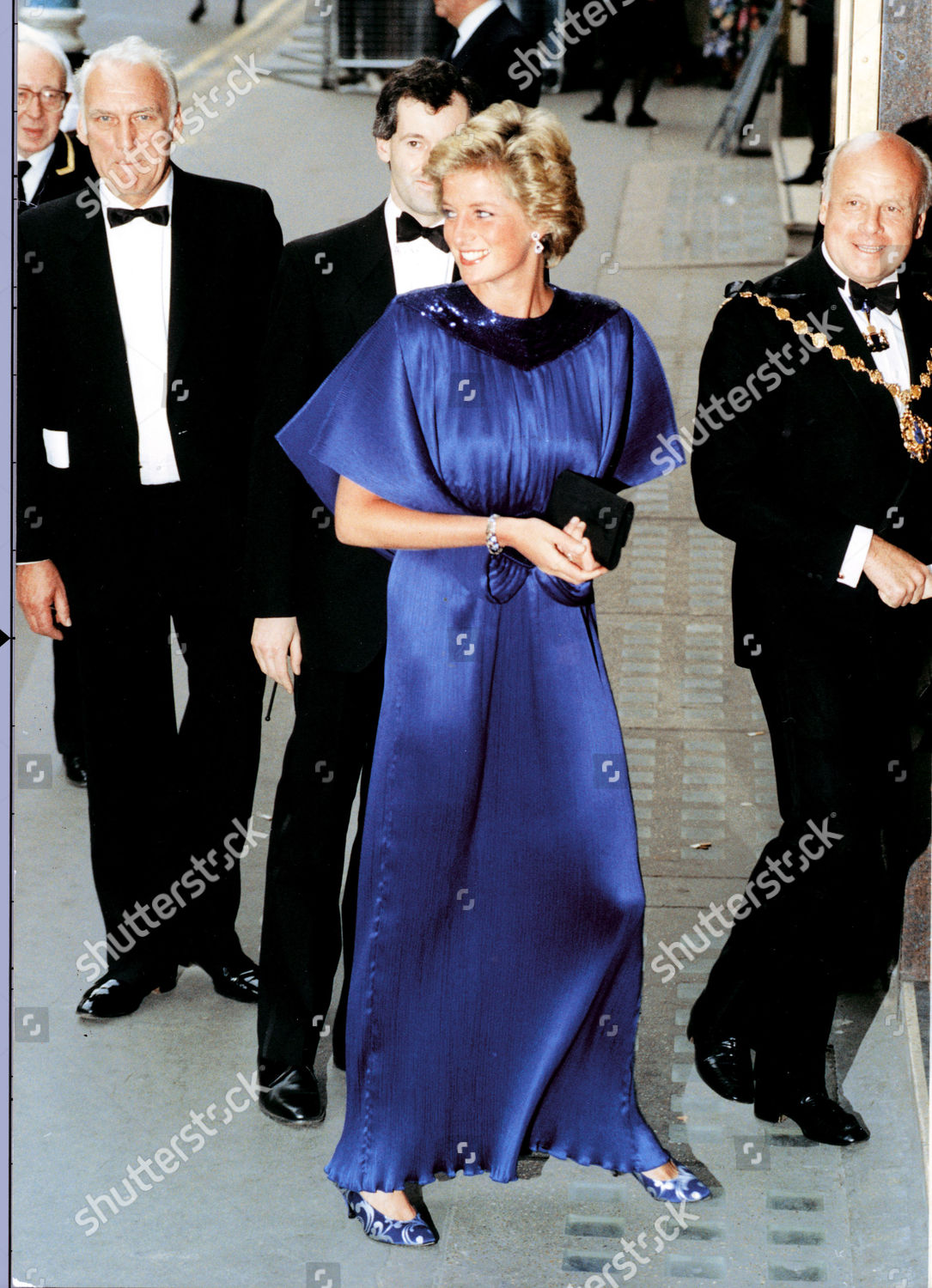 戴安娜王妃的蓝丝绒礼服,戴安娜王妃惊世容颜