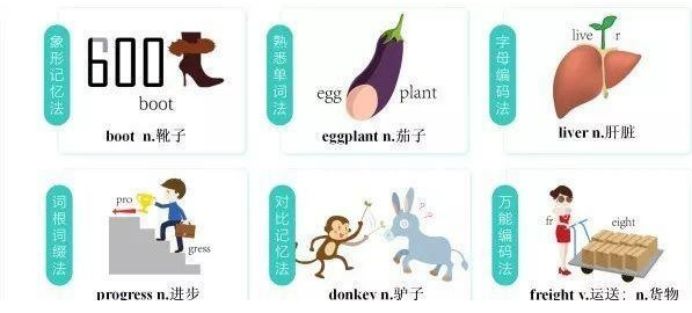英语快速记忆法一天背1000个单词,7秒记忆100个单词