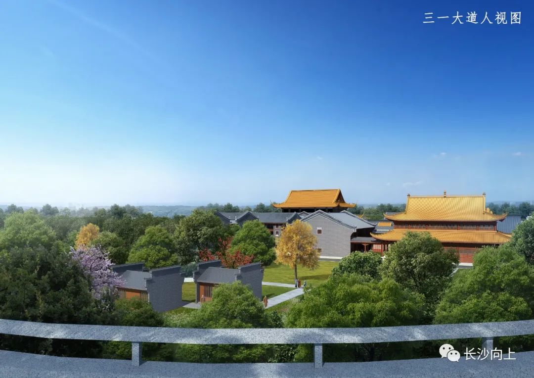 千年古刹重铸辉煌！长沙“古开福寺”新建建筑批前公示