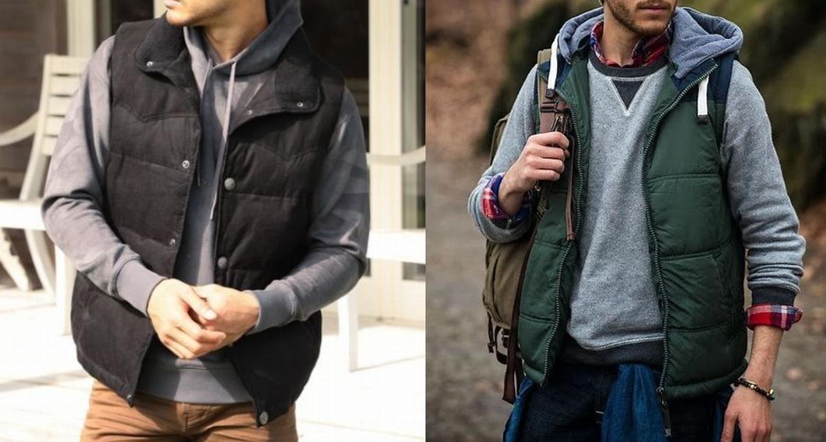 不过时的羽绒马甲,外穿羽绒马甲鸡肋