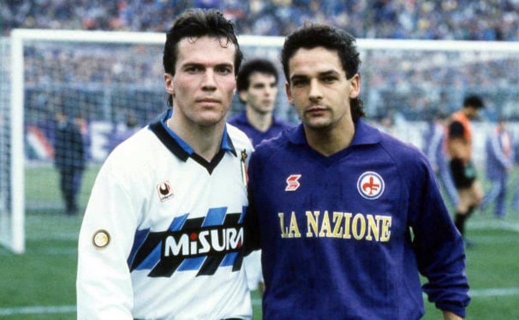 罗伯特巴乔球迷的初恋,老球员巴乔年轻的样子