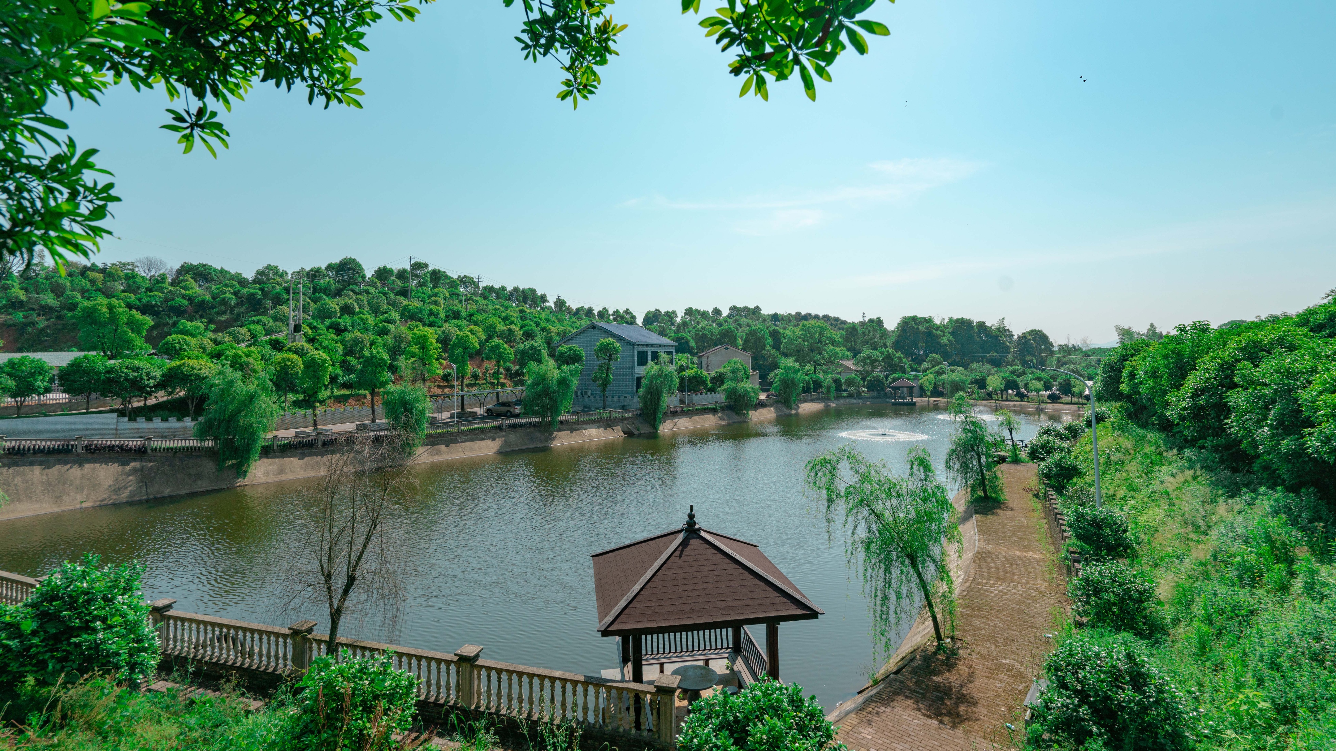 长沙河西农家乐桃花岭山庄,长沙农家乐一日游自由行