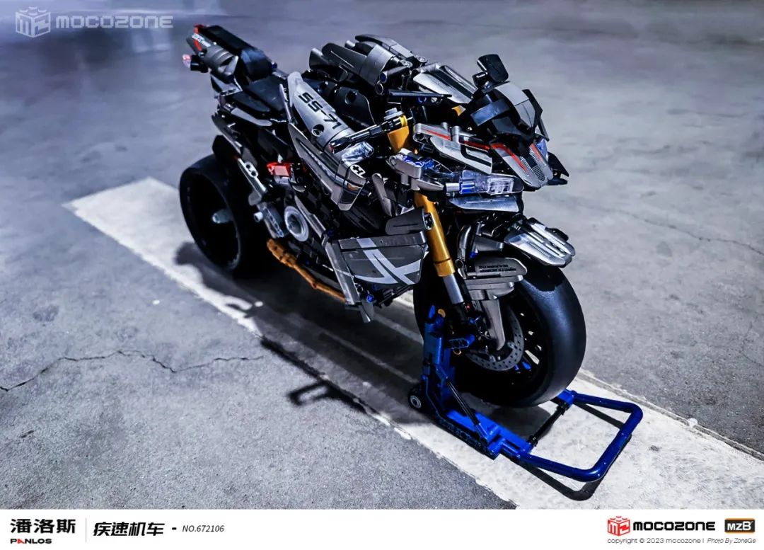 积木摩托车测评,纳扎雷摩托车积木测评