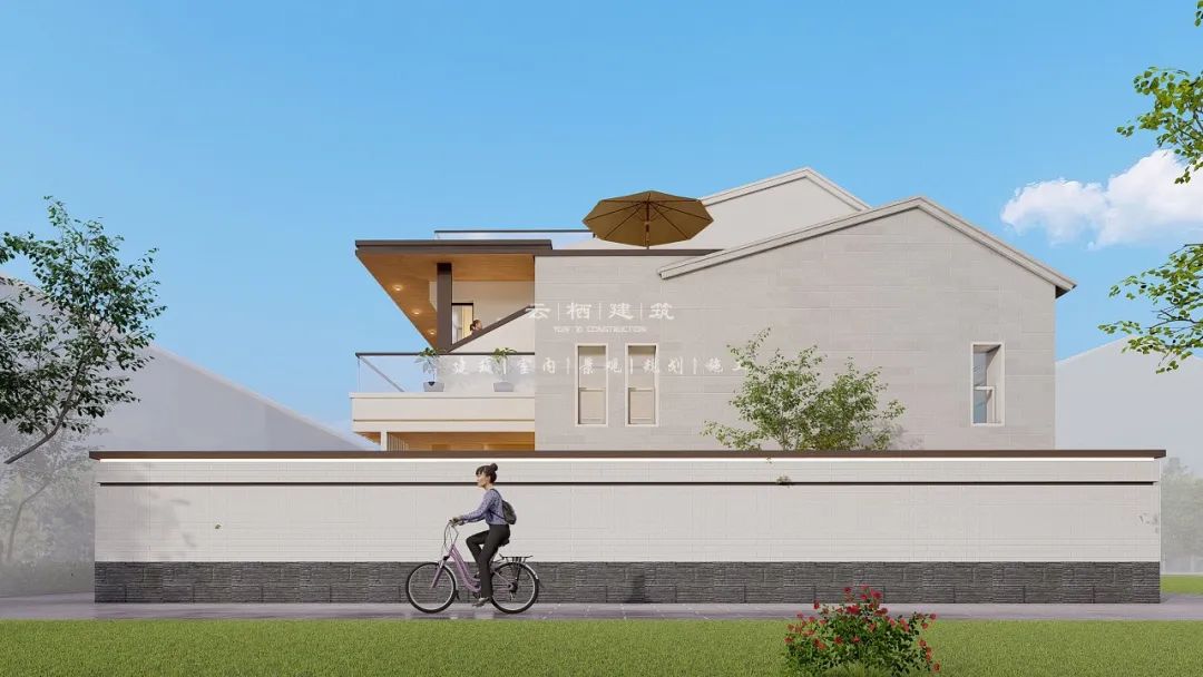 北京简约小别墅二层,北京现代简约轻奢二层别墅