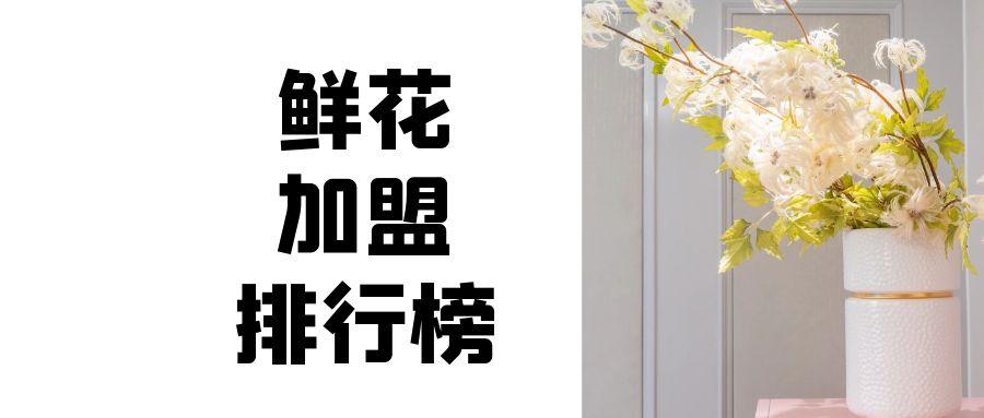 品牌鲜花加盟连锁排名,鲜花加盟连锁哪个好