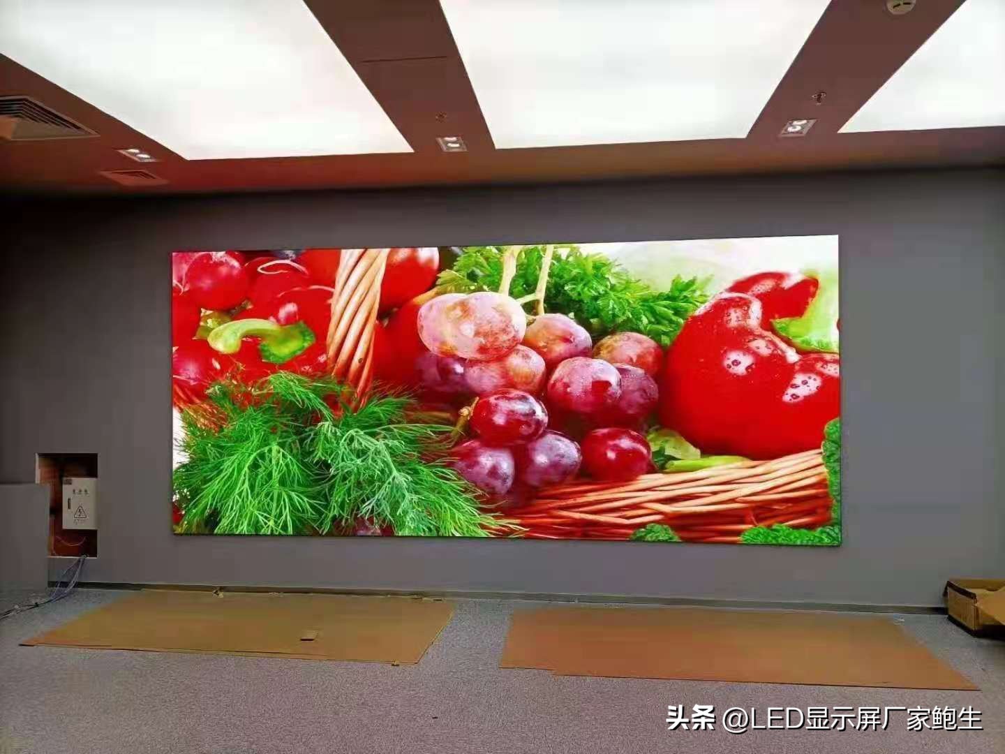 会议室led屏多大合适,会议室用led分辨率2.5