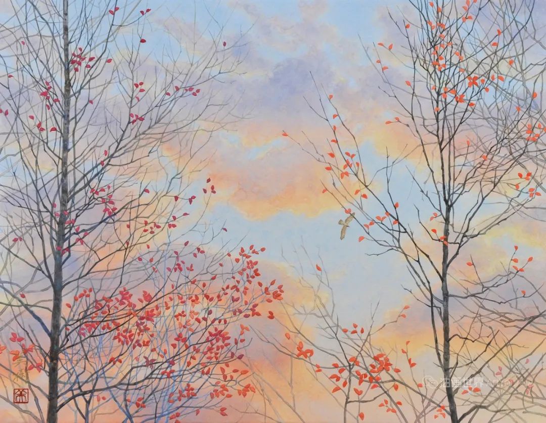 野地美树子手绘油画,日本画家奈良美智作品图