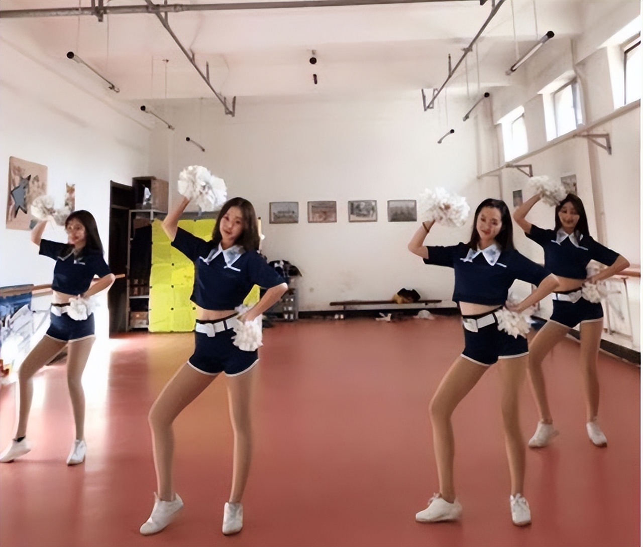 高校啦啦队美女视频,高校美女啦啦队