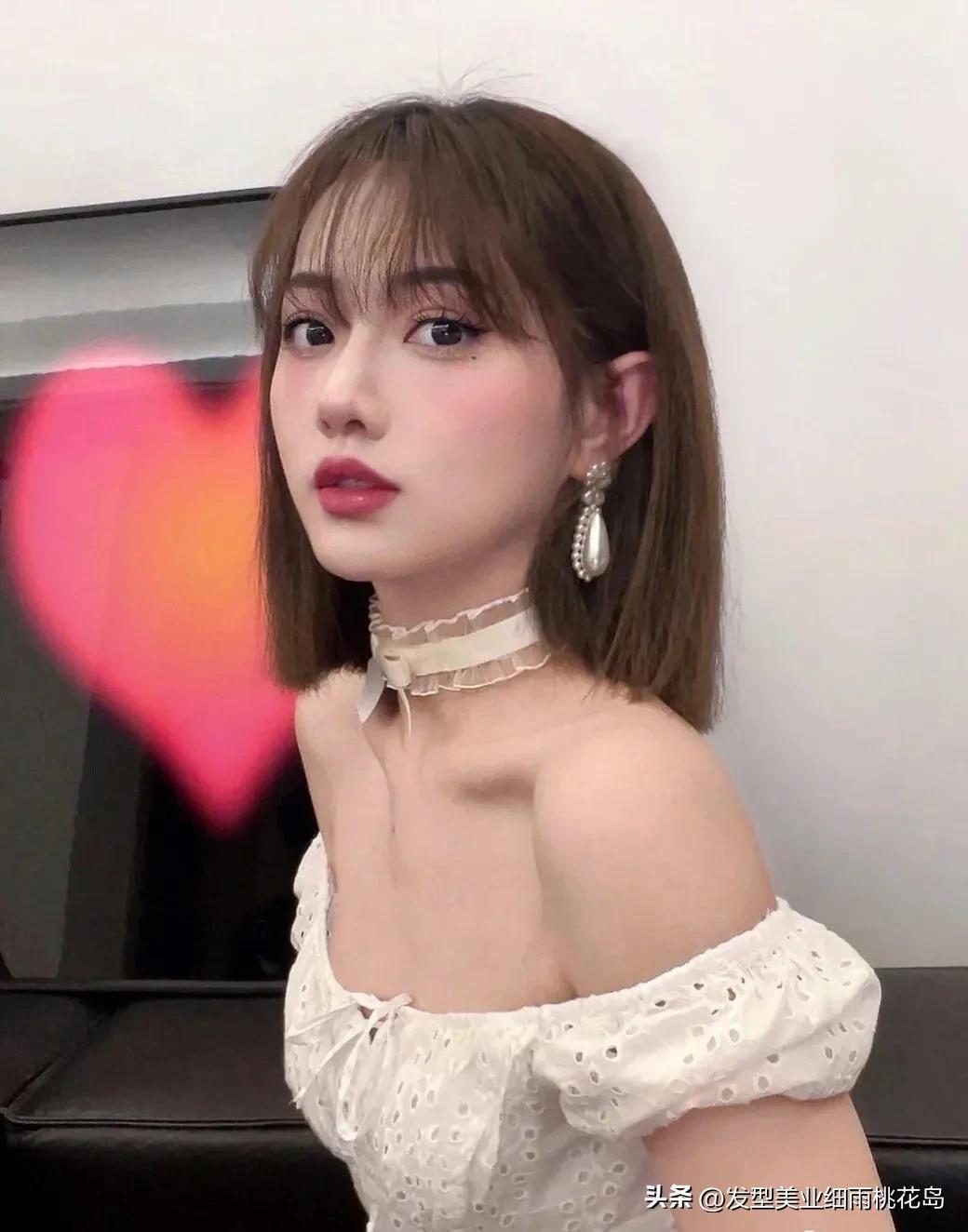 减龄短发乖乖款,乖乖女短发最新款