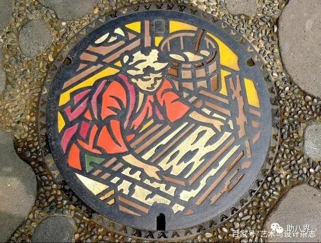 日本最惊人的井盖,真实的日本井盖