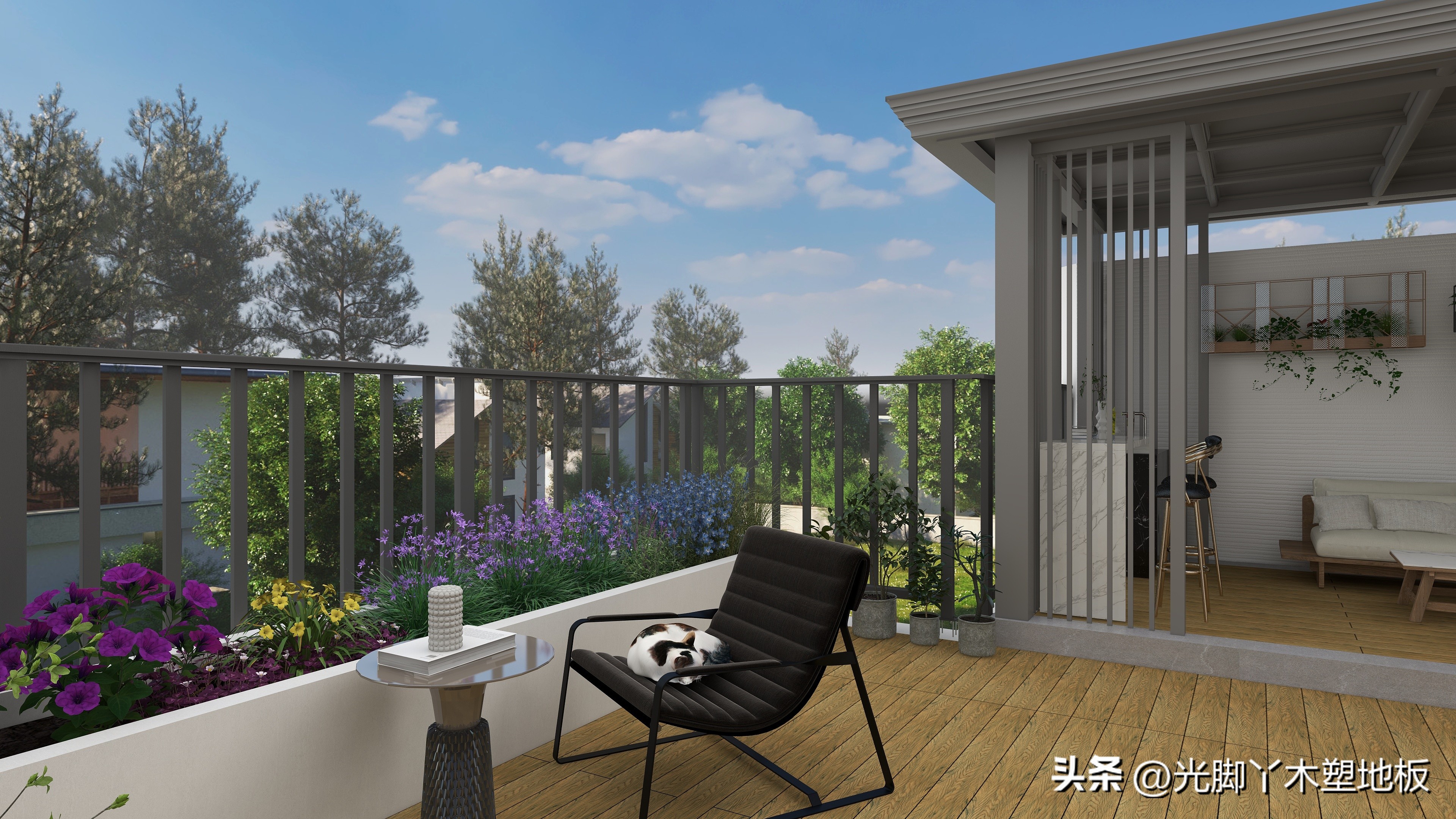 园林绿化户外塑木,木塑板材环保