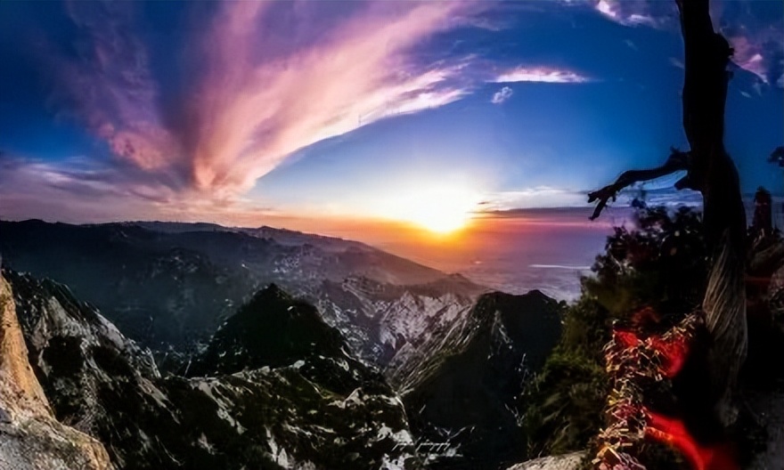 华山的美丽与壮观,华山险峻吗