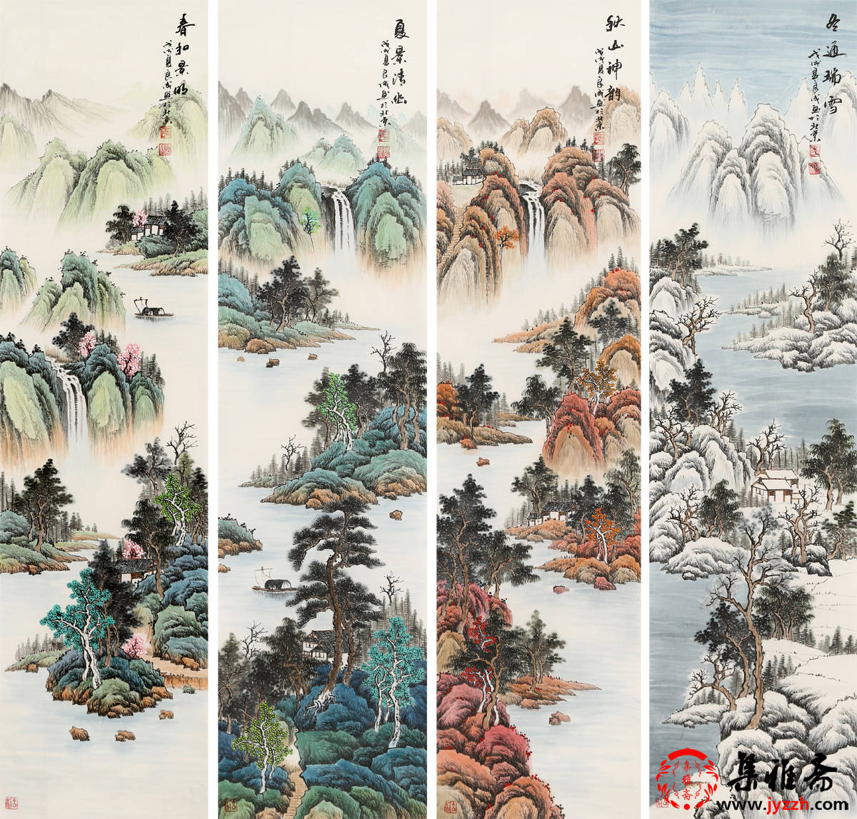 客厅挂什么画气派好风水,客厅挂什么山水画好