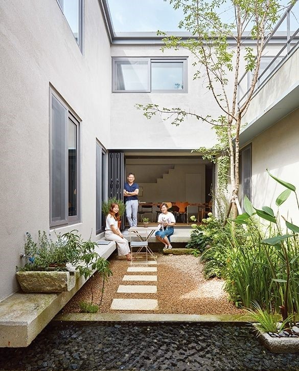 也要学国外打造露天休闲区，白天赏景晚上烧烤party，太惬意