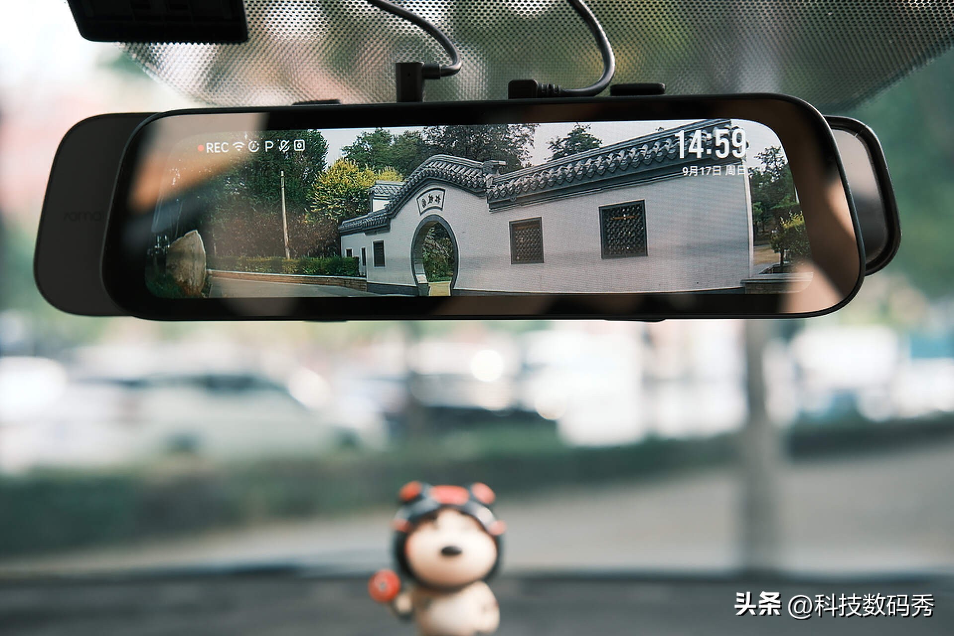 70迈s500后视镜,70迈s500流媒体后视镜安装教程